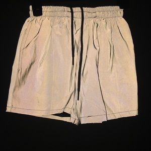 custom reflective 3m shorts